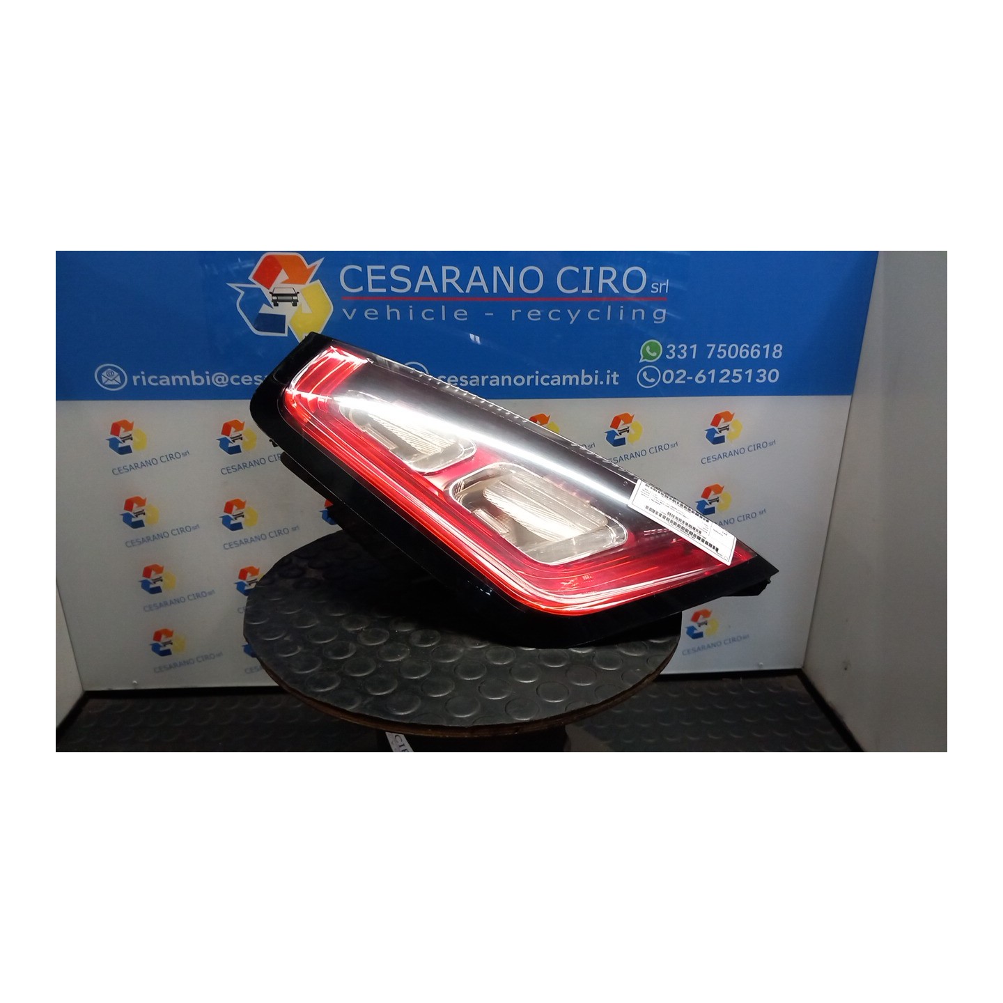 FANALE POST. RACING,SPORT SX. 085 FIAT PUNTO EVO (3J) (08/09-07/13) 955A6000 51927095