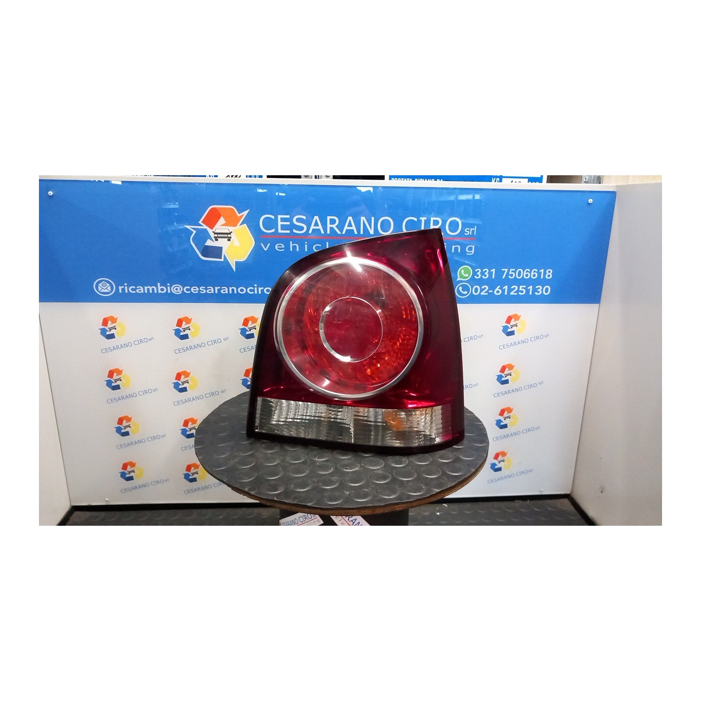 FANALE POST. DX. 096 VOLKSWAGEN POLO (9N) (04/05-) BKY 6Q6945096AB