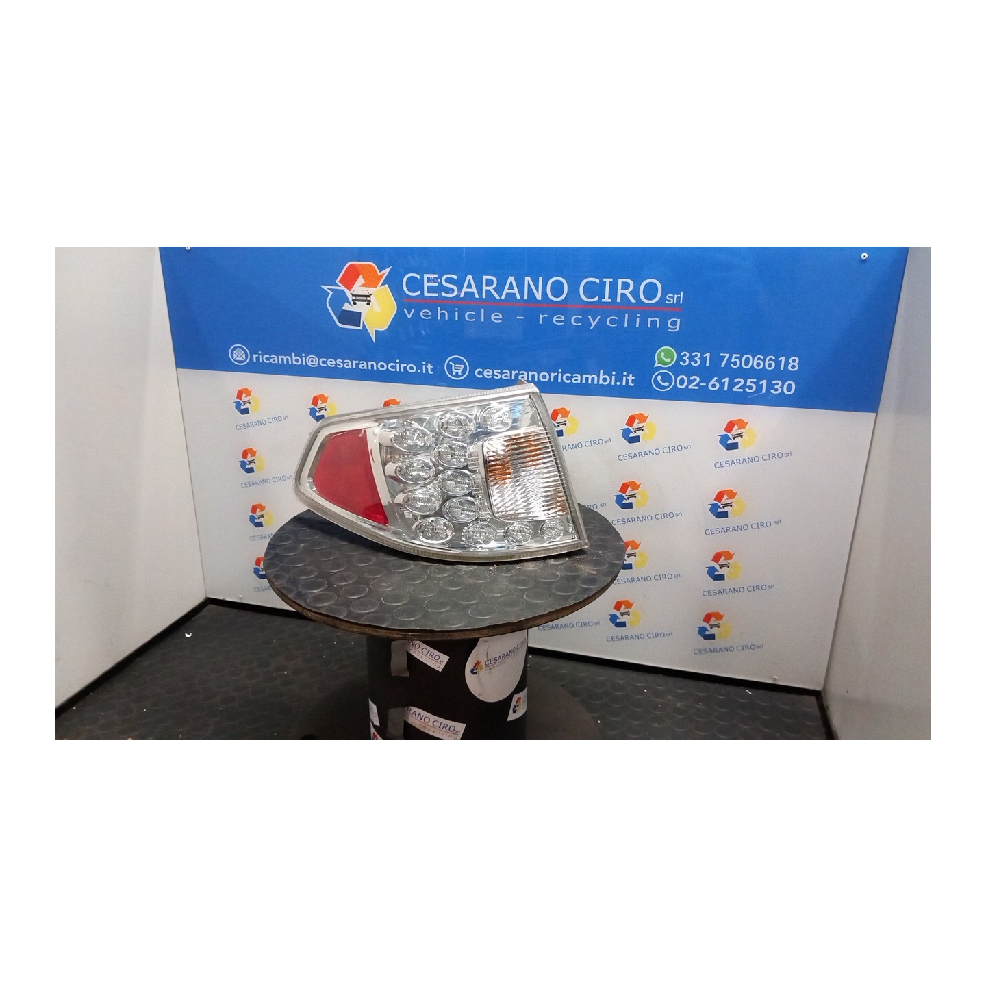 FANALE POST. PARTE EST. SX. 112 SUBARU IMPREZA 3A SERIE (10/07-12/12 EL15 84912FG030