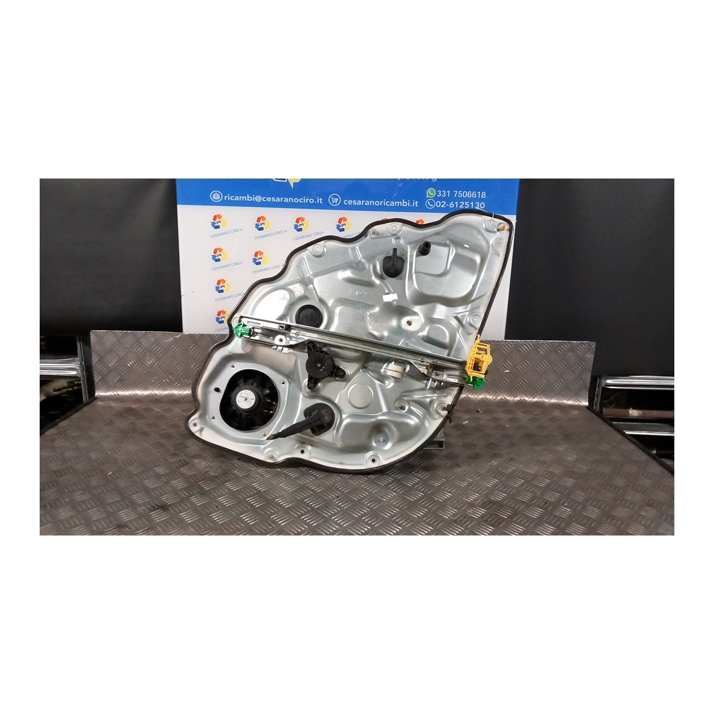 ALZACRISTALLO PORTA POST. DX. 102 FIAT IDEA (2S) (10/03-12/10) 843A1000 71734850