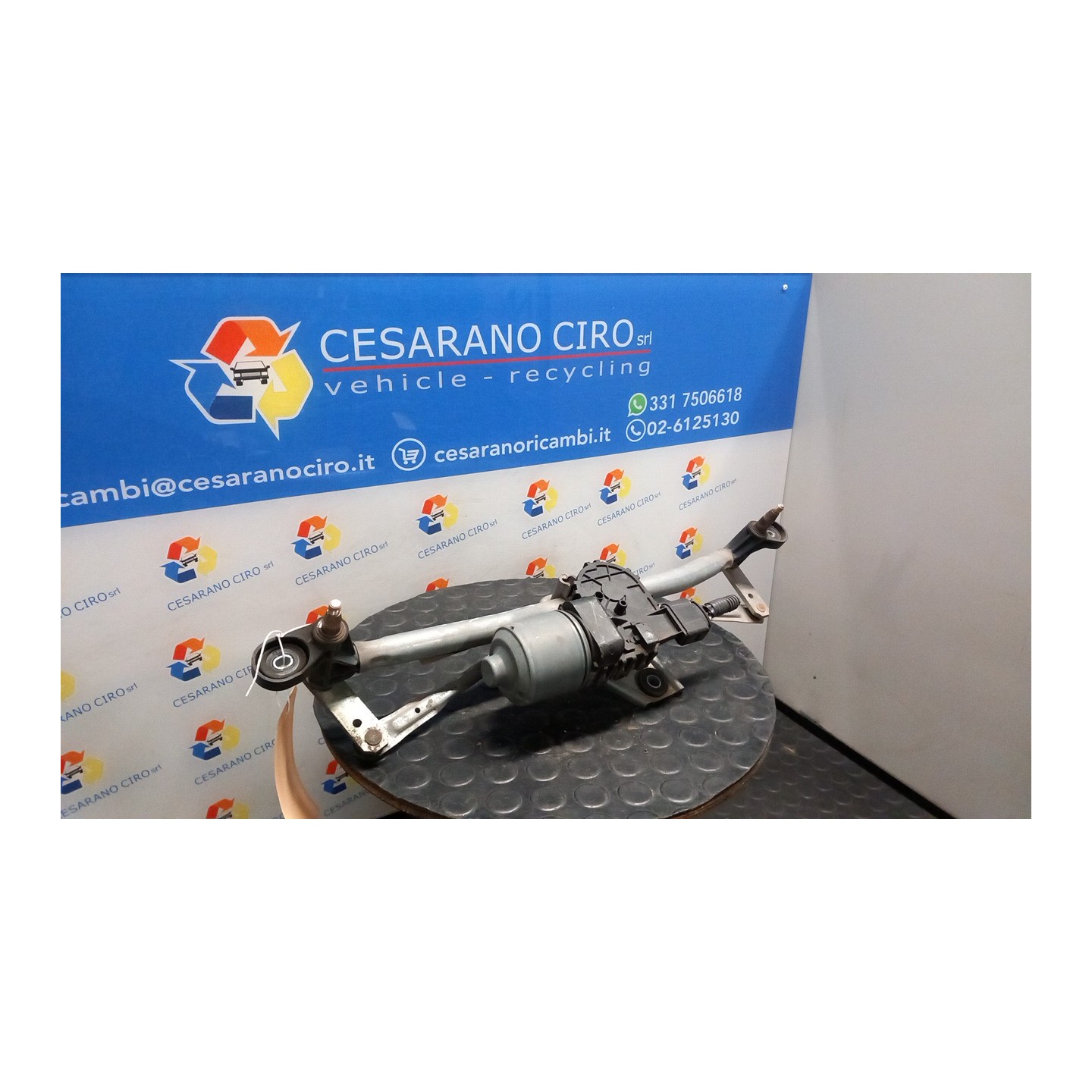 MECCANISMO TERGIPARABREZZA CON MOTORINO 026 LANCIA YPSILON (TE) (06/03-09/06) 188A4000 51727384