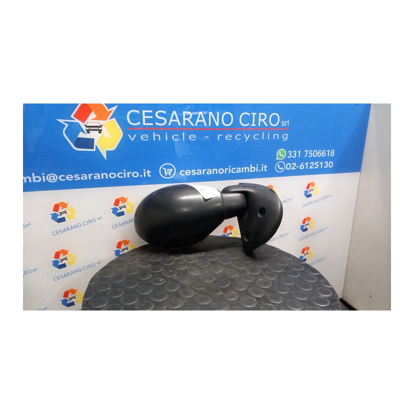 RETROVISORE EST. REGOLAZ. ELETTR. 09/00 DX. 027 RENAULT TWINGO 1A SERIE (08/98-09/07) D7FB7 7700834989