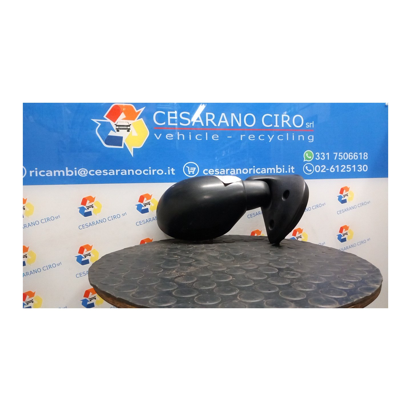 RETROVISORE EST. REGOLAZ. ELETTR. 09/00 DX. 027 RENAULT TWINGO 1A SERIE (08/98-09/07) D7FB7 7700834989