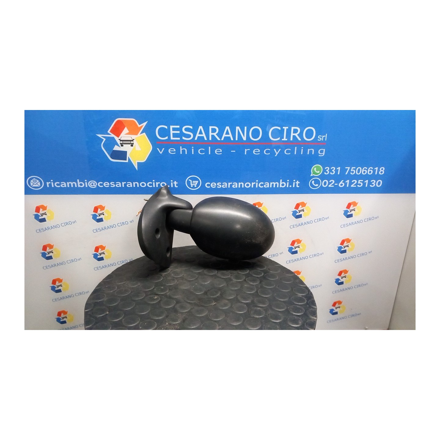 RETROVISORE EST. REGOLAZ. ELETTR. 09/00 SX. 028 RENAULT TWINGO 1A SERIE (08/98-09/07) D7FB7 7700834988