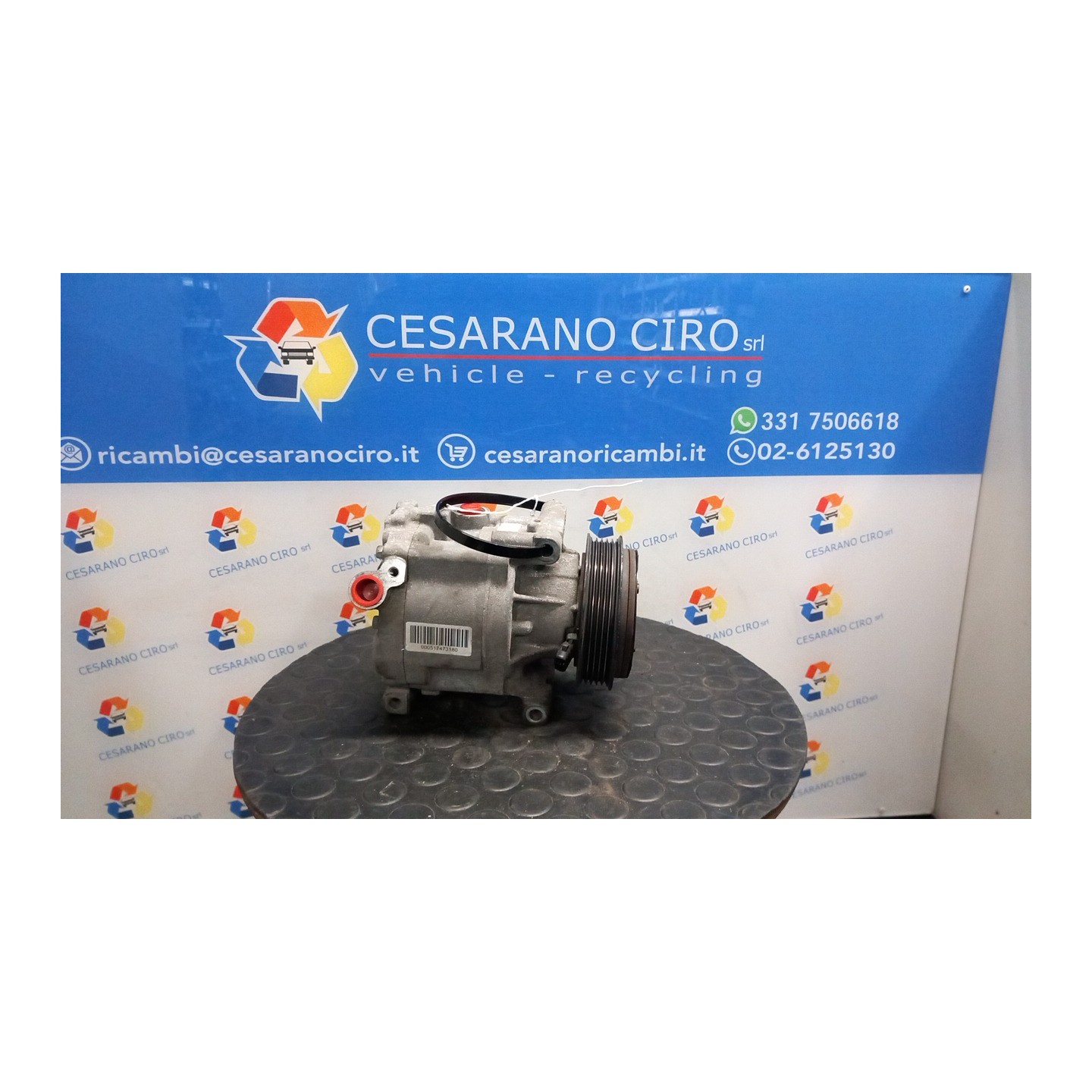 COMPRESSORE A/C 018 FORD KA (CCU) (10/08-03/17) 169A4000 1535408