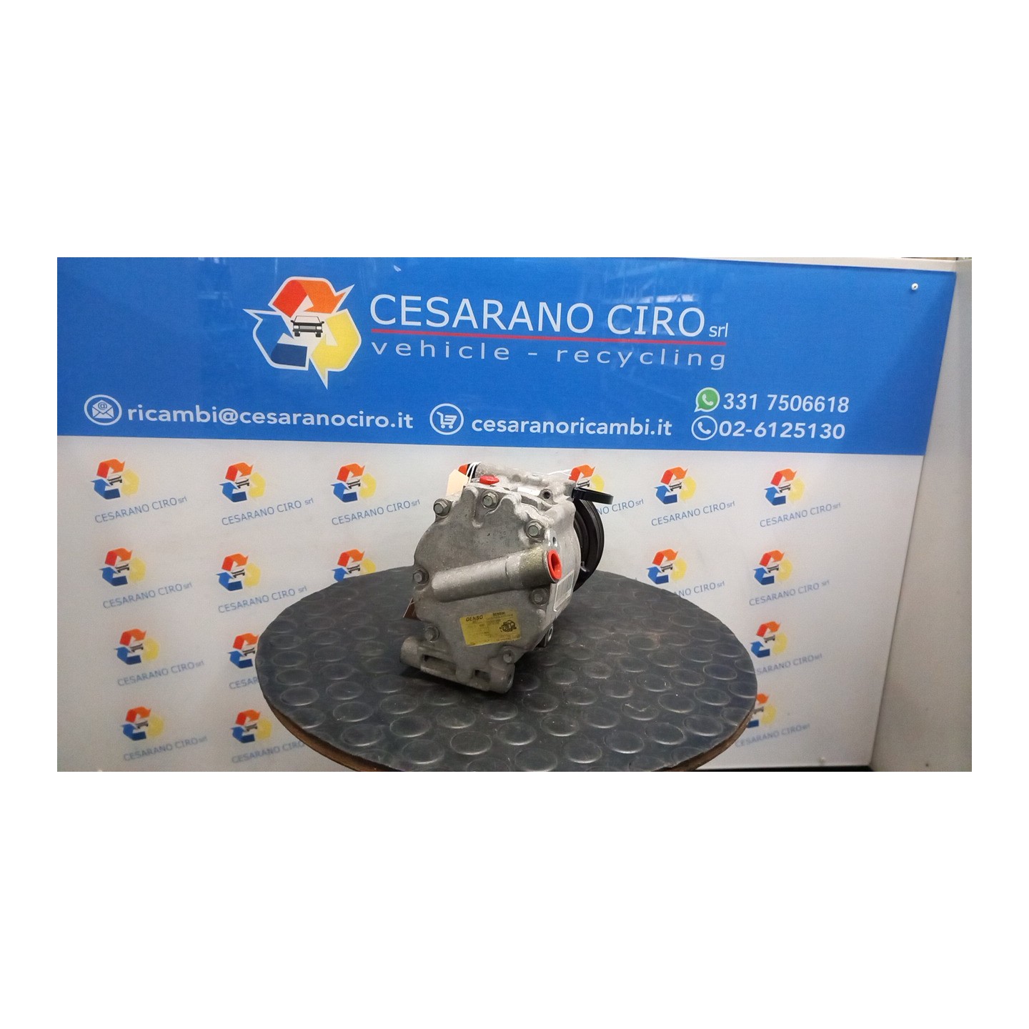 COMPRESSORE A/C 018 FORD KA (CCU) (10/08-03/17) 169A4000 1535408