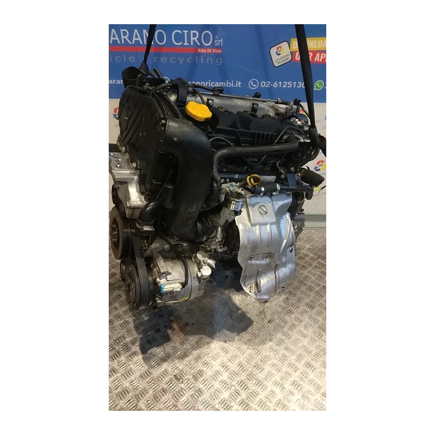 MOTORE SEMICOMPL. 035 FIAT CROMA (2T) (04/05-10/07) 939A1000 71749850