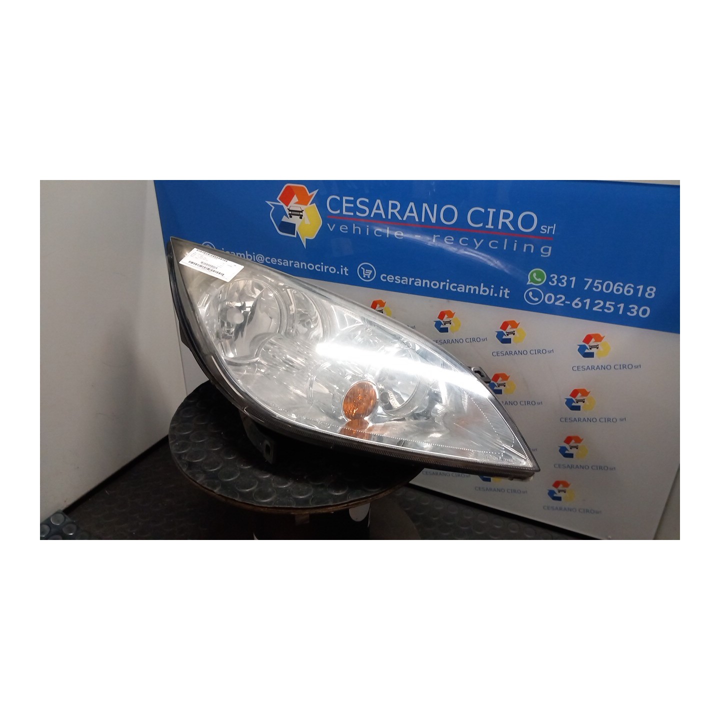 PROIETTORE DX. 020 MITSUBISHI COLT (06/04-12/09) 134910 MN186256