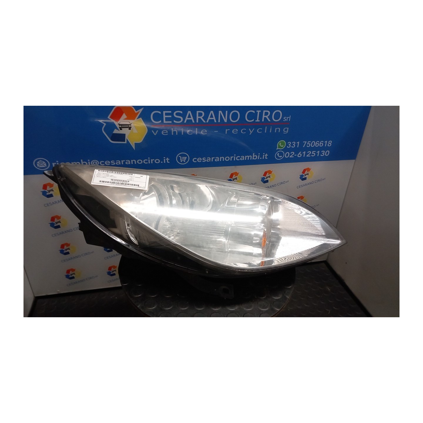 PROIETTORE DX. 020 MITSUBISHI COLT (06/04-12/09) 134910 MN186256
