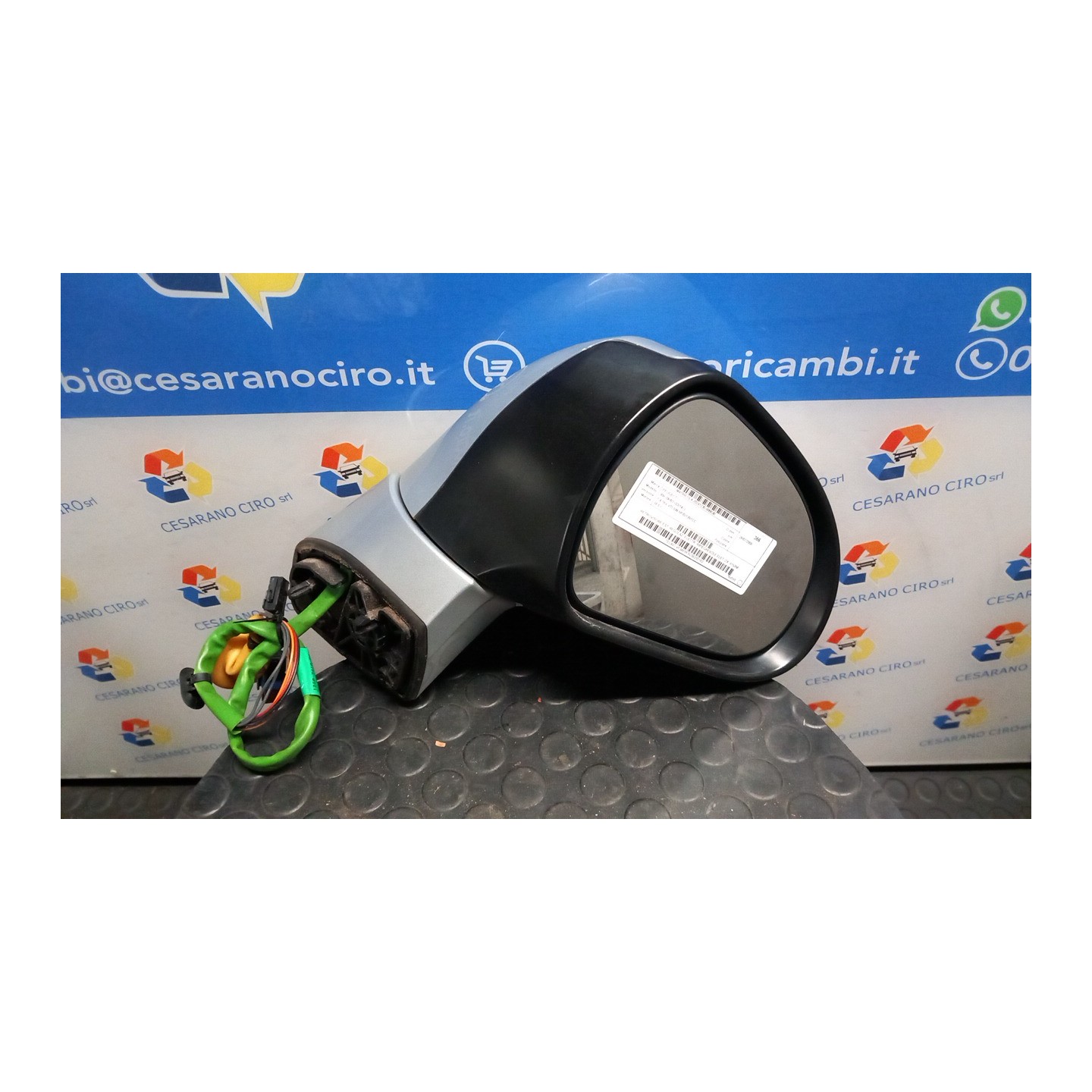 RETROVISORE EST. REGOLAZ. ELETTR. RIPIEGHEVOLE ELET. DX. 030 PEUGEOT 308 (08/07-03/14) 8FS 8153NF