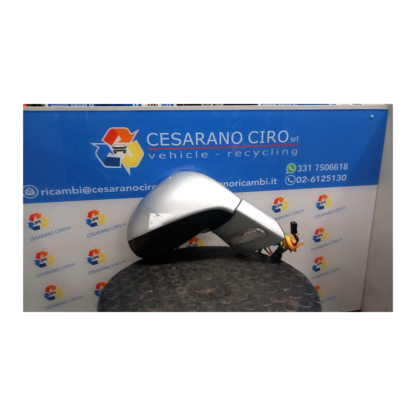 RETROVISORE EST. REGOLAZ. ELETTR. RIPIEGHEVOLE ELET. DX. 030 PEUGEOT 308 (08/07-03/14) 8FS 8153NF