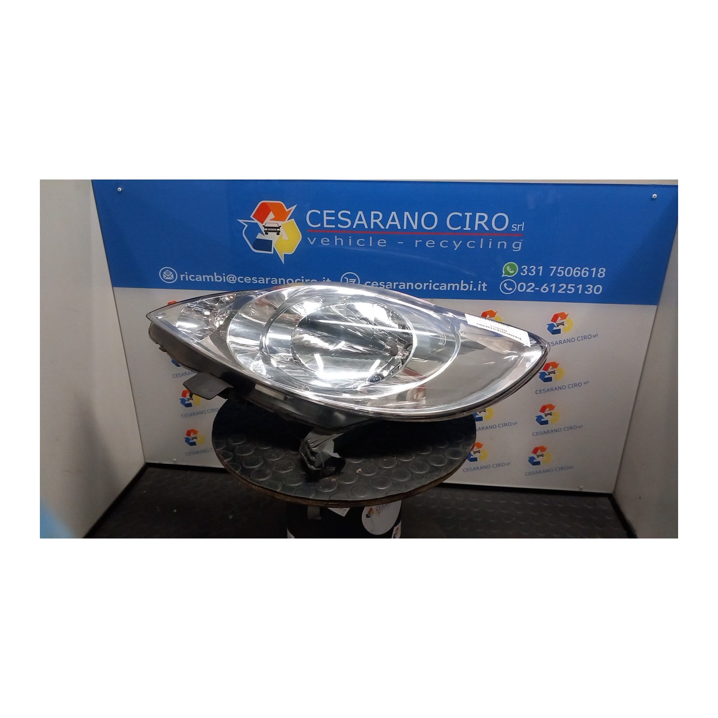 PROIETTORE SX. 101 PEUGEOT 107 (06/05-) 1KR 620874