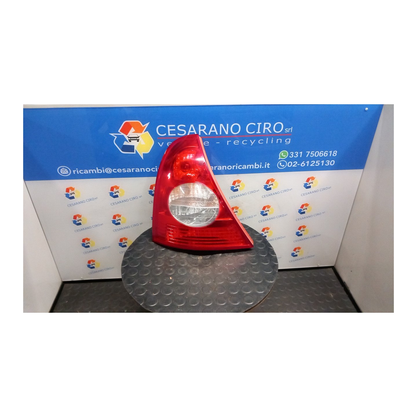 FANALE POST. SX. 104 RENAULT CLIO 2A SERIE (05/01-11/10) D7FG7 8200917488