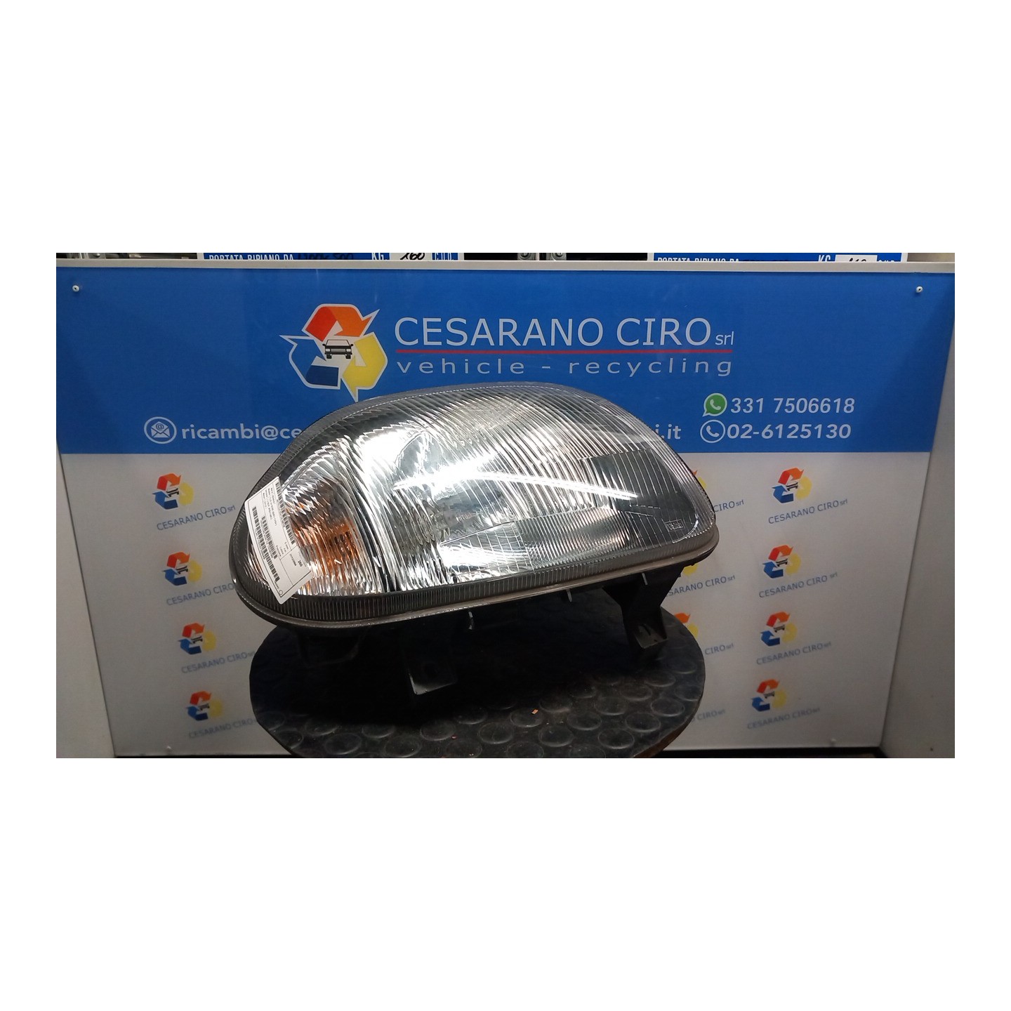 PROIETTORE XENO DX. 106 RENAULT CLIO 2A SERIE (05/01-11/10) D7FG7 7701057660