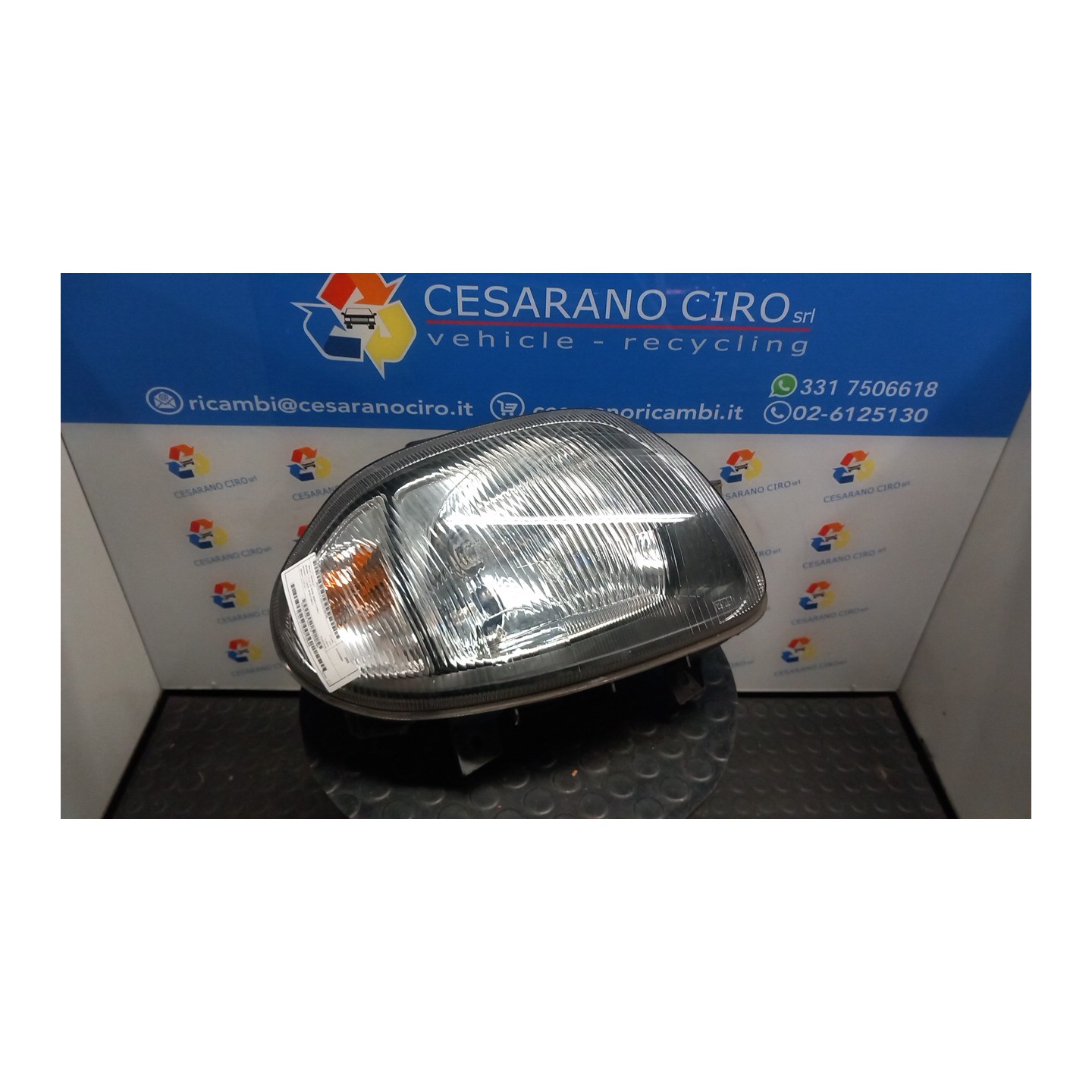 PROIETTORE XENO DX. 106 RENAULT CLIO 2A SERIE (05/01-11/10) D7FG7 7701057660