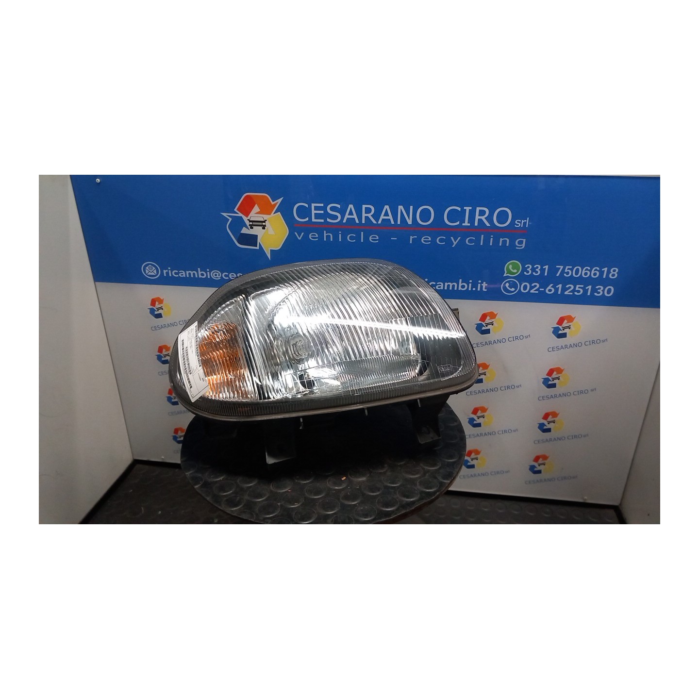 PROIETTORE XENO DX. 106 RENAULT CLIO 2A SERIE (05/01-11/10) D7FG7 7701057660