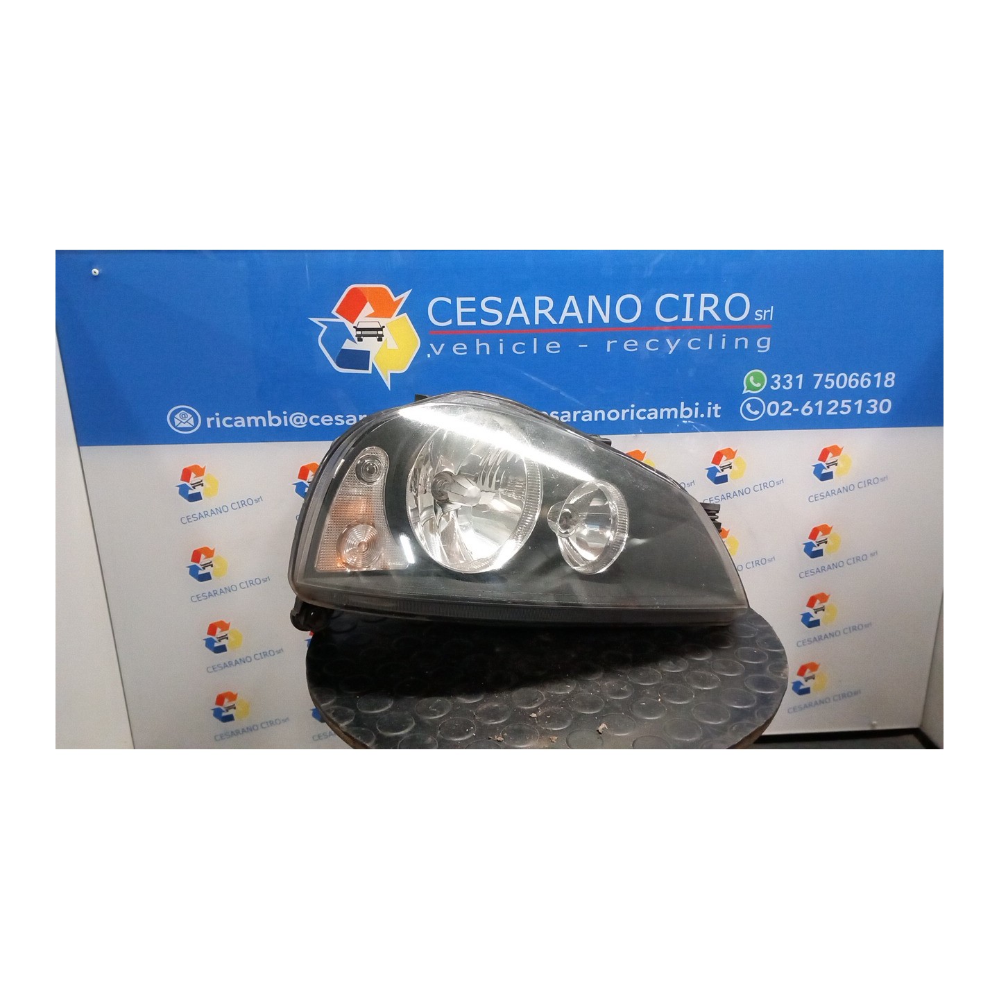 PROIETTORE DX. 114 SEAT AROSA (6H) (06/97-11/05) AUC 6H1941016C