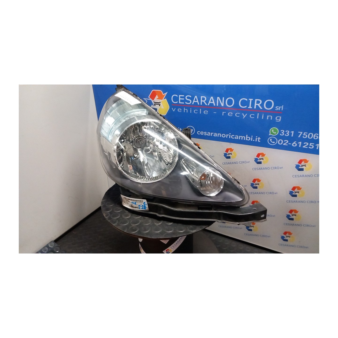 PROIETTORE 01-05- DX. 071 HONDA JAZZ 1A SERIE (11/02-10/08) L13A6 33101SAAG72