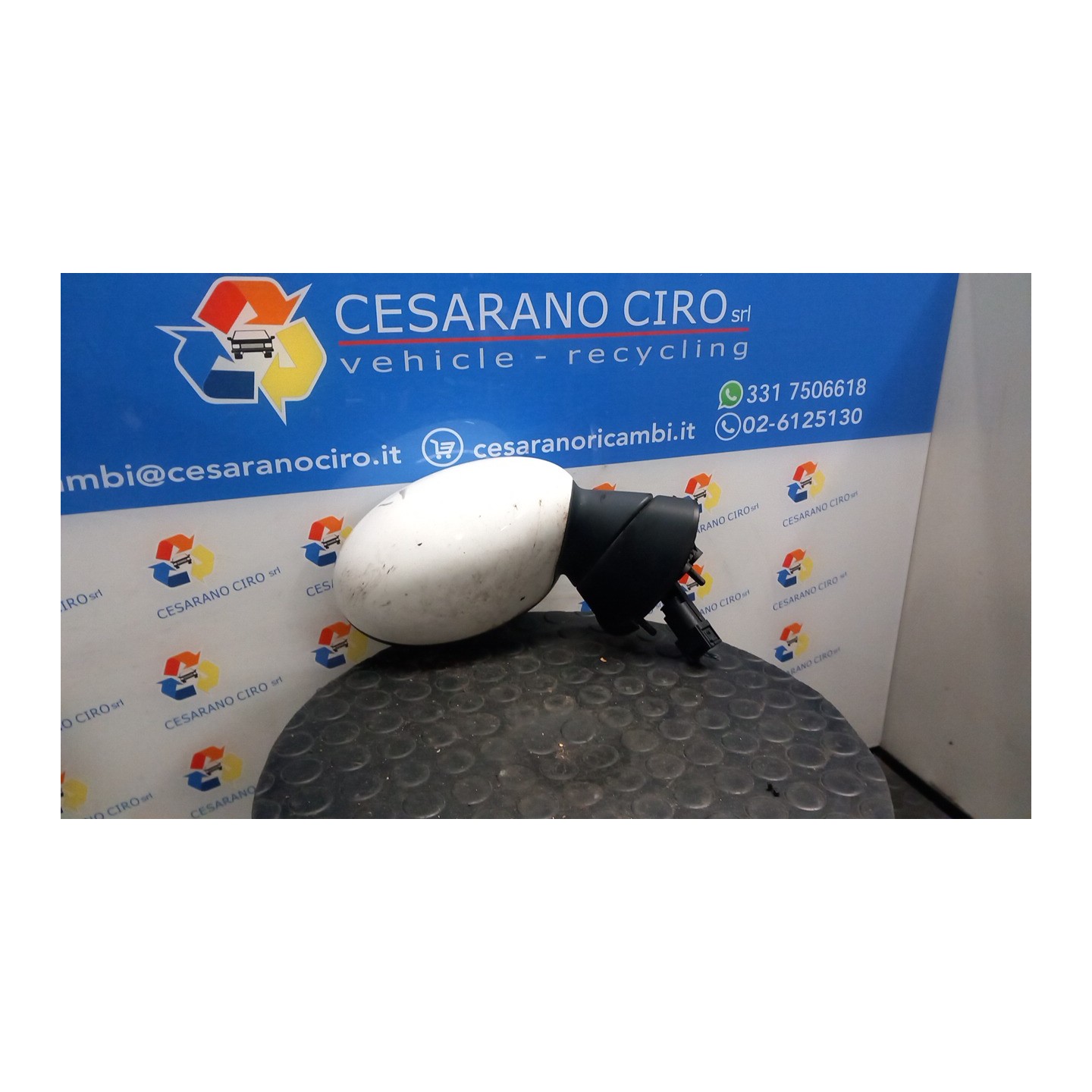 RETROVISORE EST. REGOLAZ. ELETTR. DX. 075 MINI MINI (R50/R53) (07/01-07/06) W10B16A 51167192470