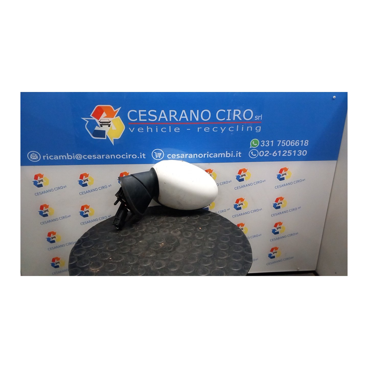 RETROVISORE EST. REGOLAZ. ELETTR. SX. 076 MINI MINI (R50/R53) (07/01-07/06) W10B16A 51167192469