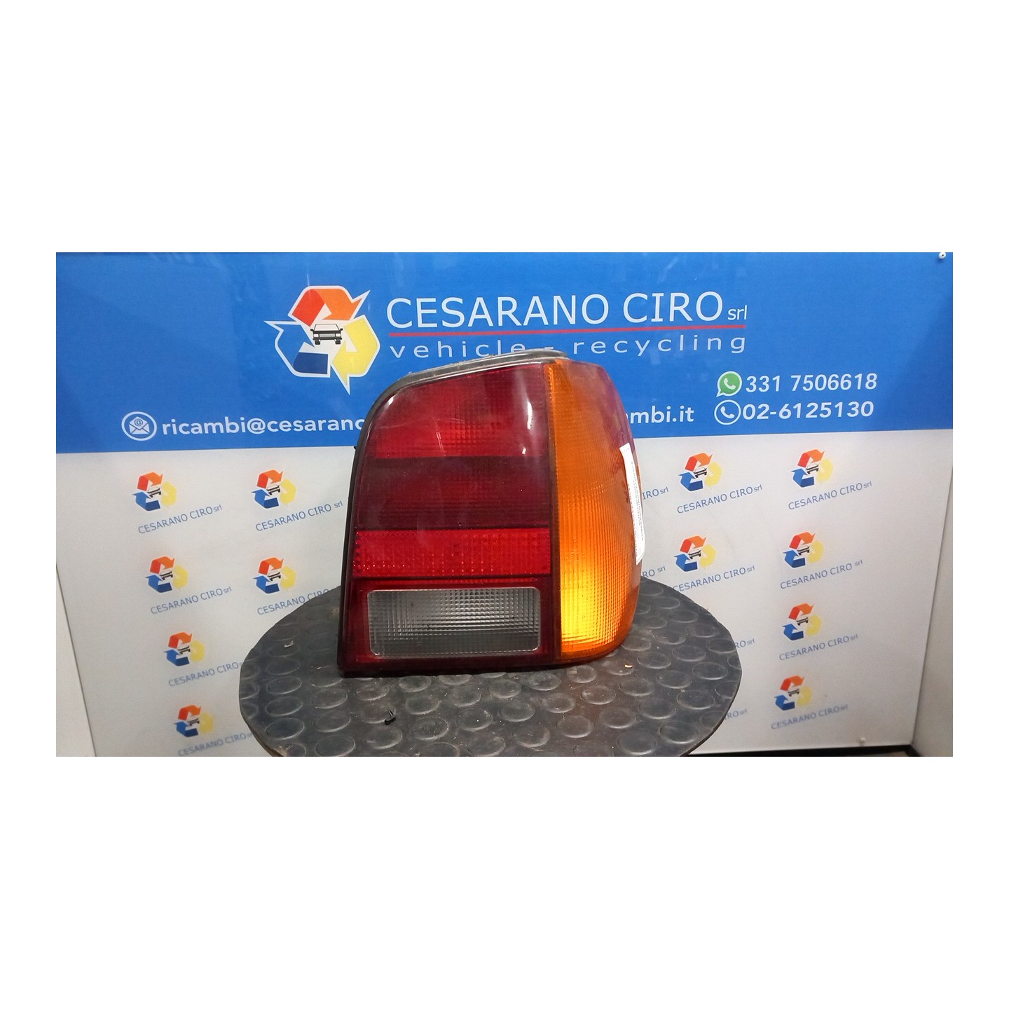 FANALE POST. DX. 057 VOLKSWAGEN POLO 3A SERIE (11/94-09/01) AEX 6N0945096B