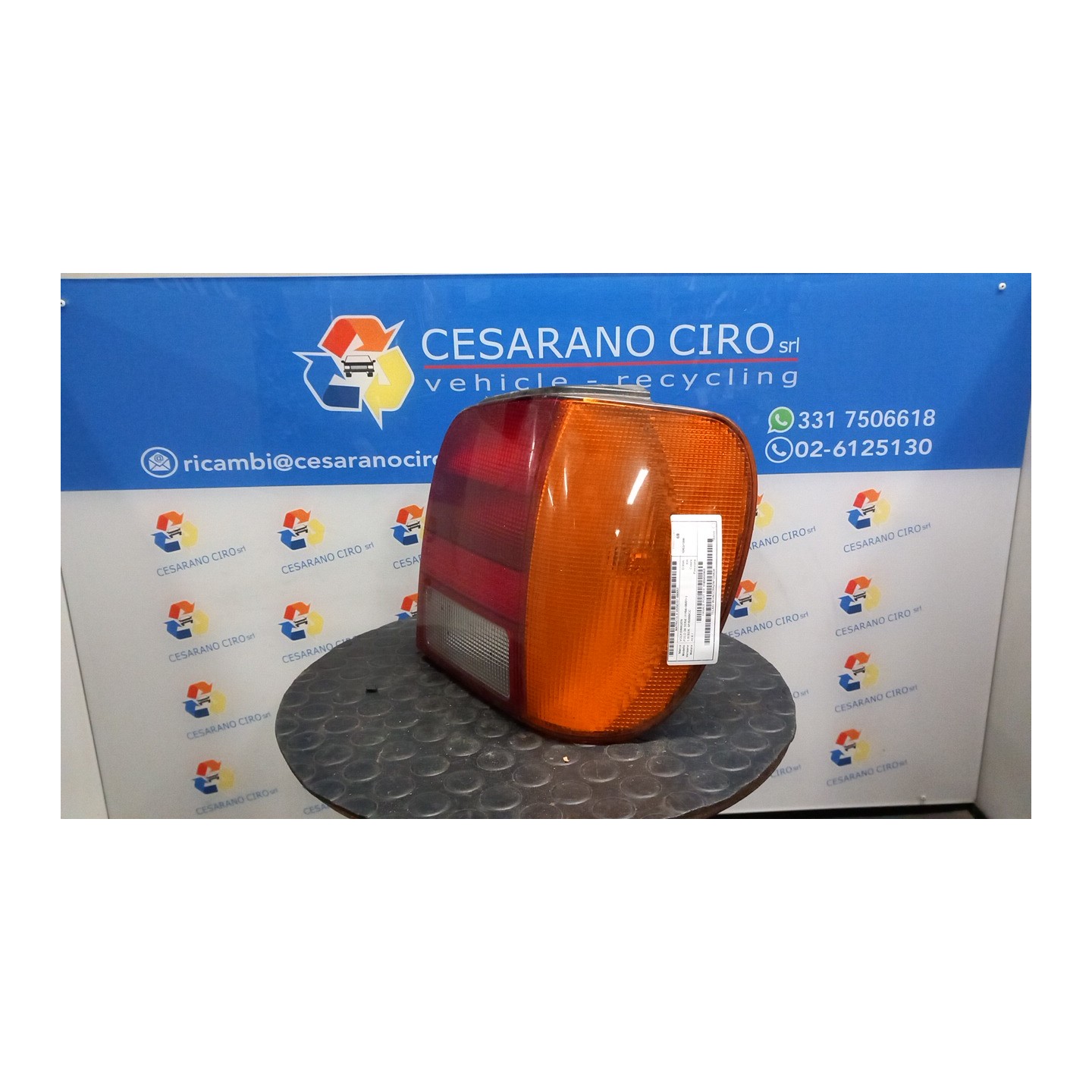 FANALE POST. DX. 057 VOLKSWAGEN POLO 3A SERIE (11/94-09/01) AEX 6N0945096B
