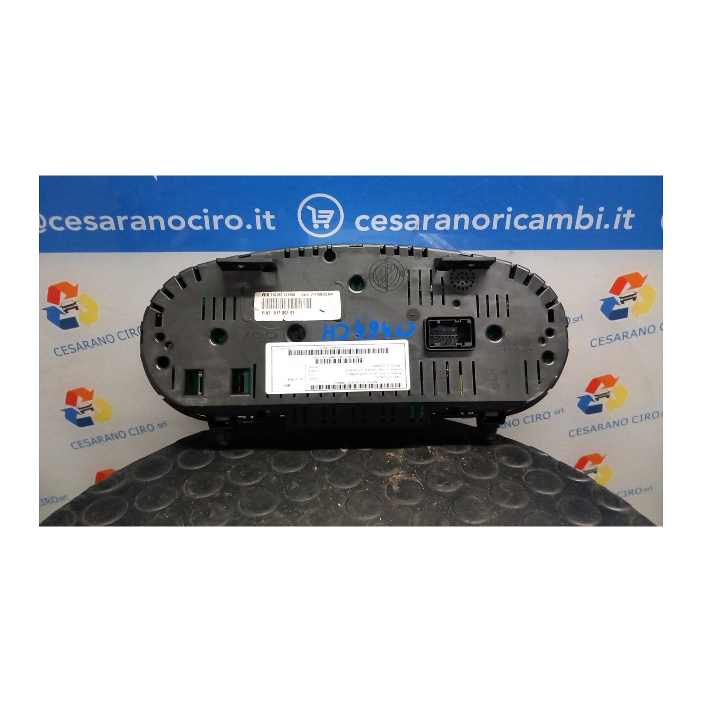 STRUMENTAZIONE COMPL. 083 LANCIA YPSILON (TE) (06/03-09/06) 188A9000 51712351