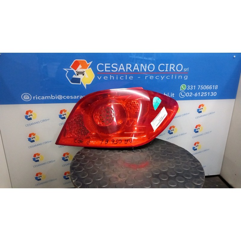 FANALE POST. DX. 002 PEUGEOT 307 (07/05-07/08) 9HX 6351X0