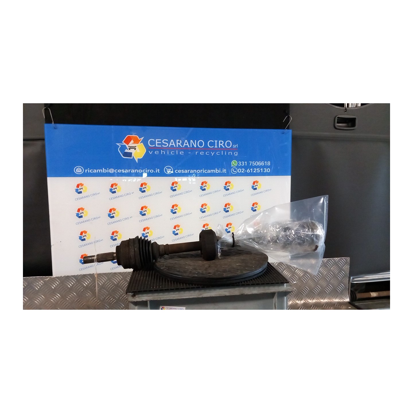 SEMIALBERO ANT. COMPL. DX. 005 RENAULT KANGOO (04/03-03/09) D4FB7 7701352775