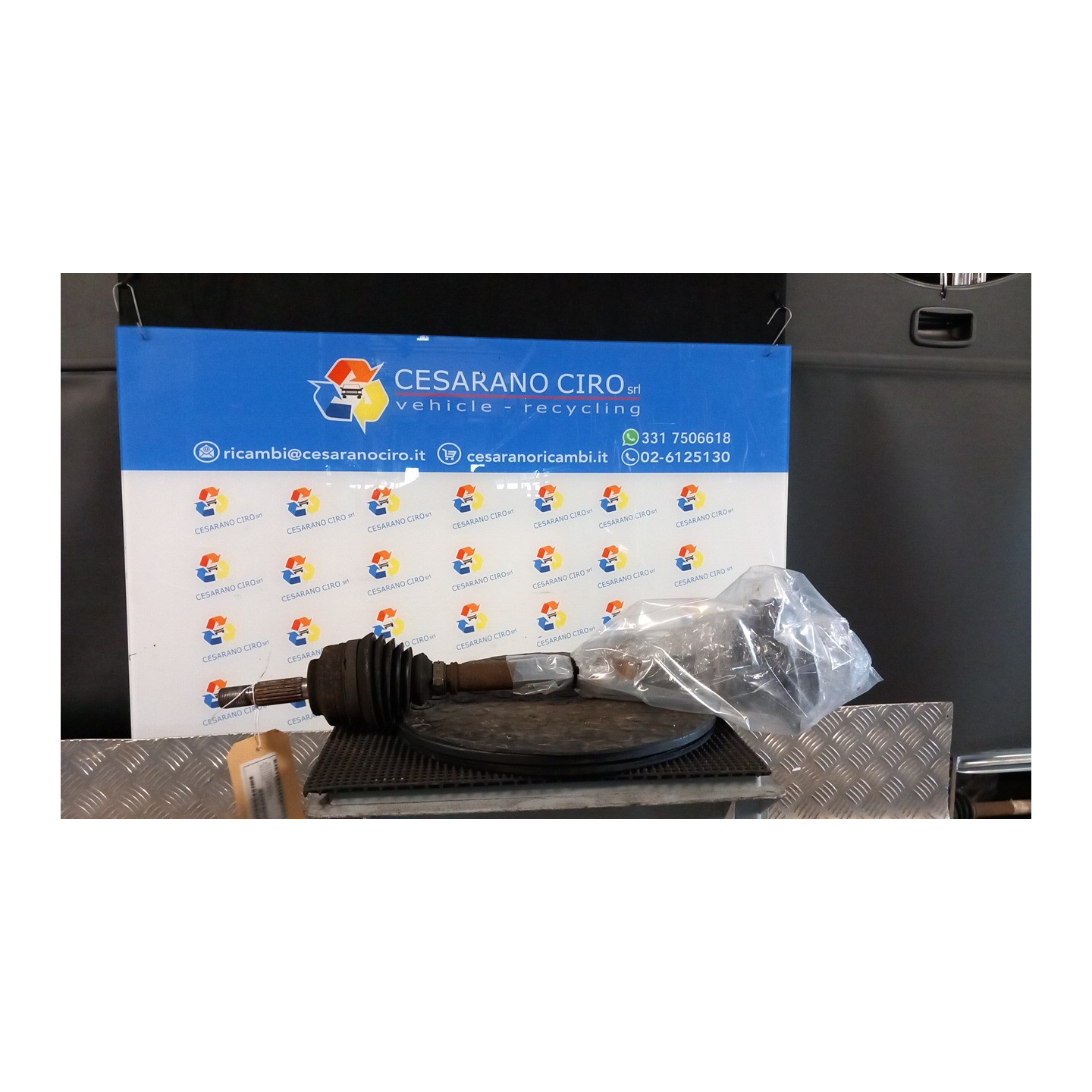 SEMIALBERO ANT. COMPL. SX. 006 RENAULT KANGOO (04/03-03/09) D4FB7 8200236092