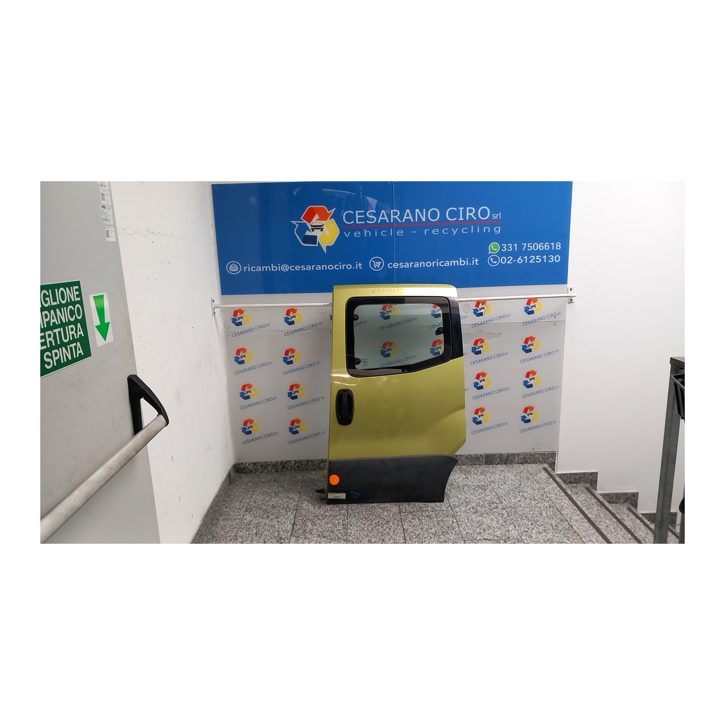 PORTA POST. SX. 016 CITROEN NEMO (VP) (06/08-) KFV 9006N7