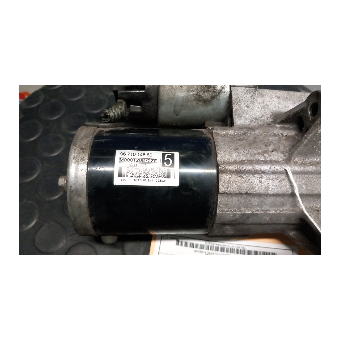 MOTORINO AVVIAMENTO CLASSE 6 018 CITROEN C4 PICASSO (09/06-08/13) RHE 5802Z5