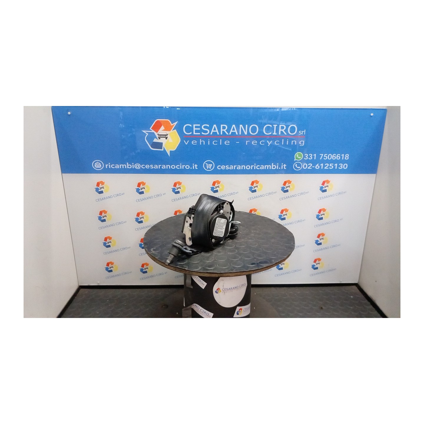 CINTURA DI SICUREZZA ANT. LUNGHEZZA STANDARD SX. 050 FORD FOCUS (CB8) (02/11-11/15) M1DA 1764014
