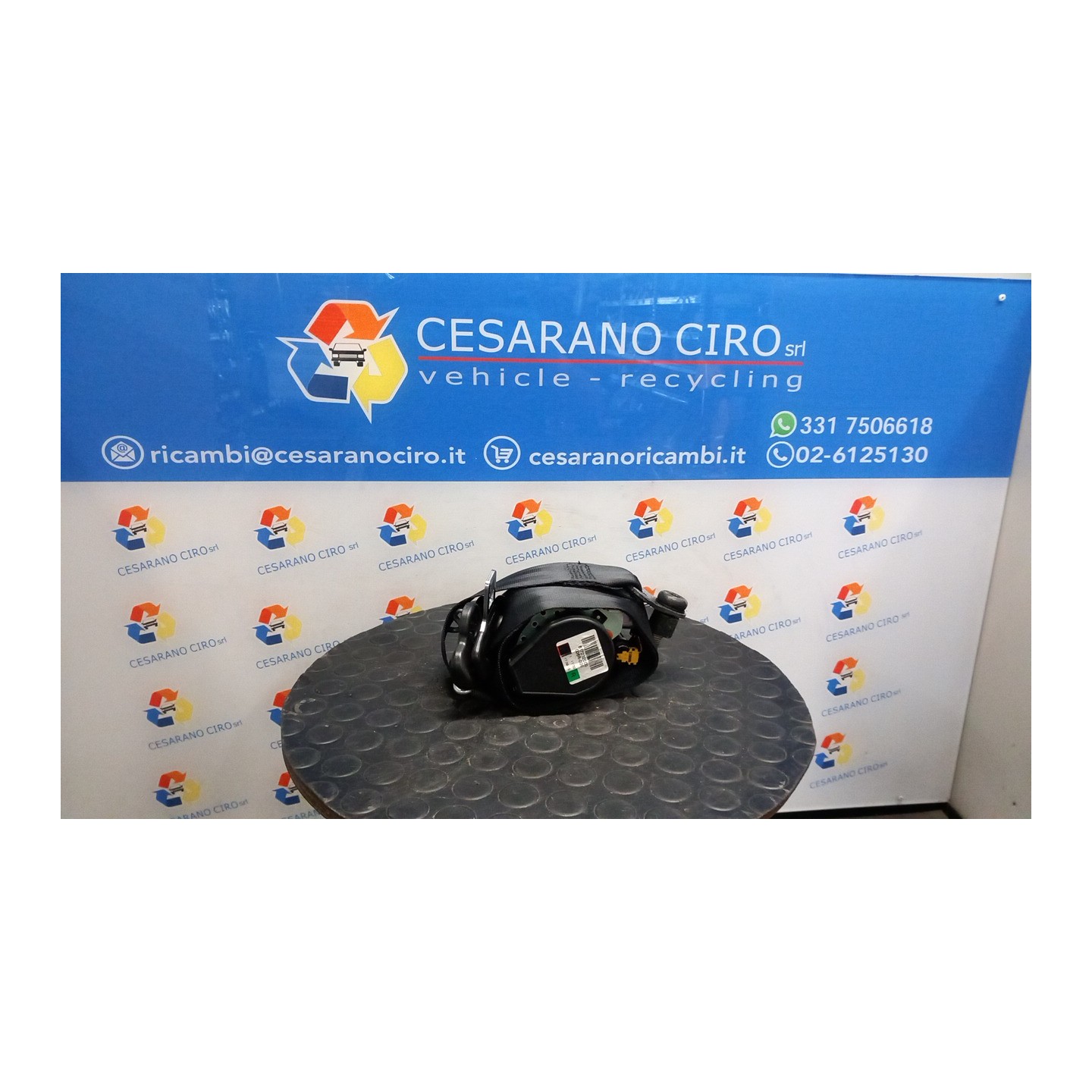 CINTURA DI SICUREZZA ANT. LUNGHEZZA STANDARD DX. 051 FORD FOCUS (CB8) (02/11-11/15) M1DA 1839761