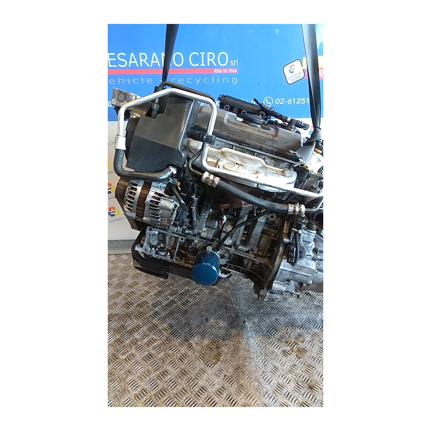 MOTORE SEMICOMPL. EURO 2 ROTAZ. 057 PEUGEOT 206 (09/98-06/09) HFZ 139GF