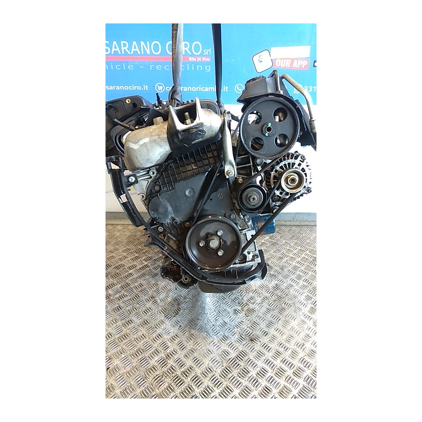MOTORE SEMICOMPL. EURO 2 ROTAZ. 057 PEUGEOT 206 (09/98-06/09) HFZ 139GF