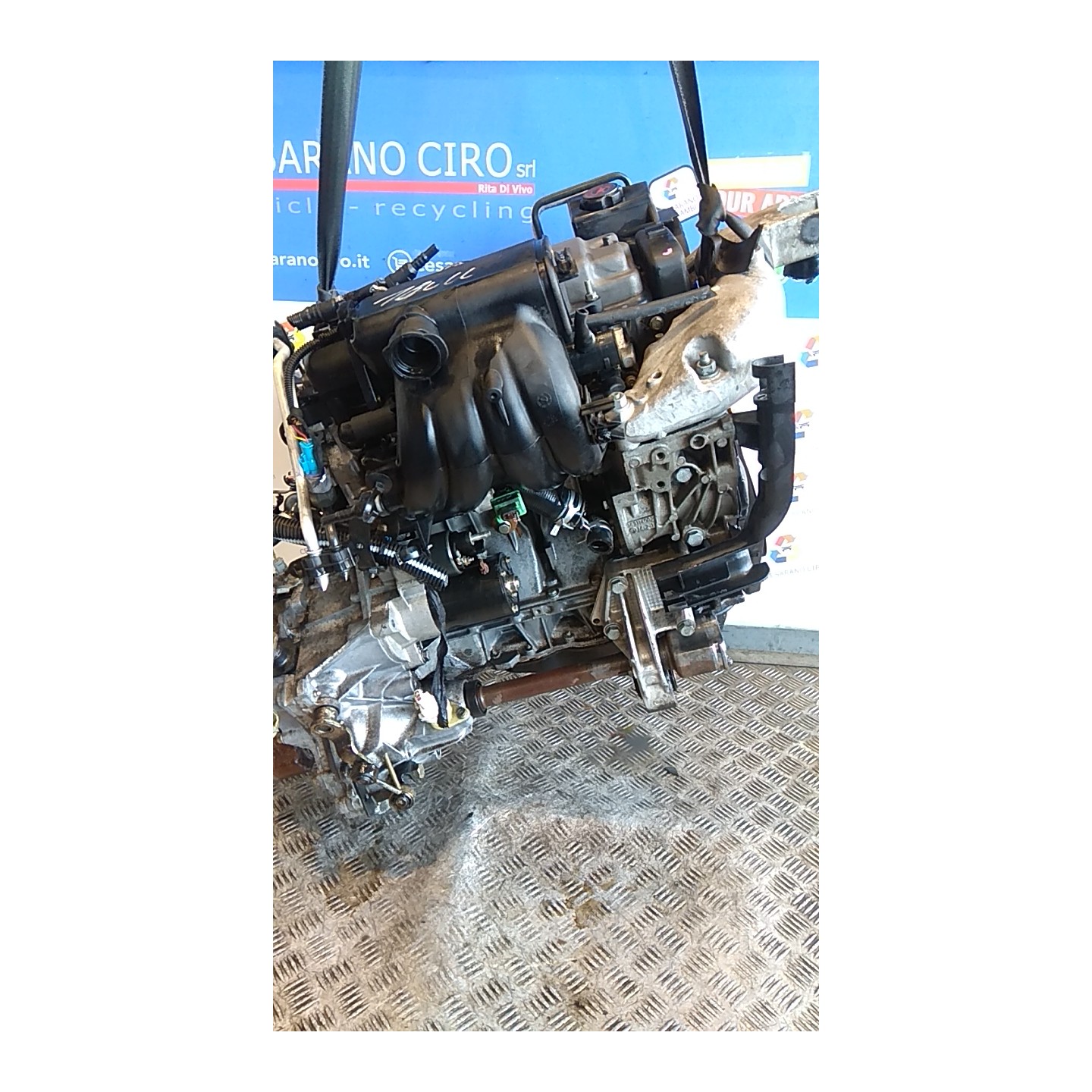MOTORE SEMICOMPL. EURO 2 ROTAZ. 057 PEUGEOT 206 (09/98-06/09) HFZ 139GF