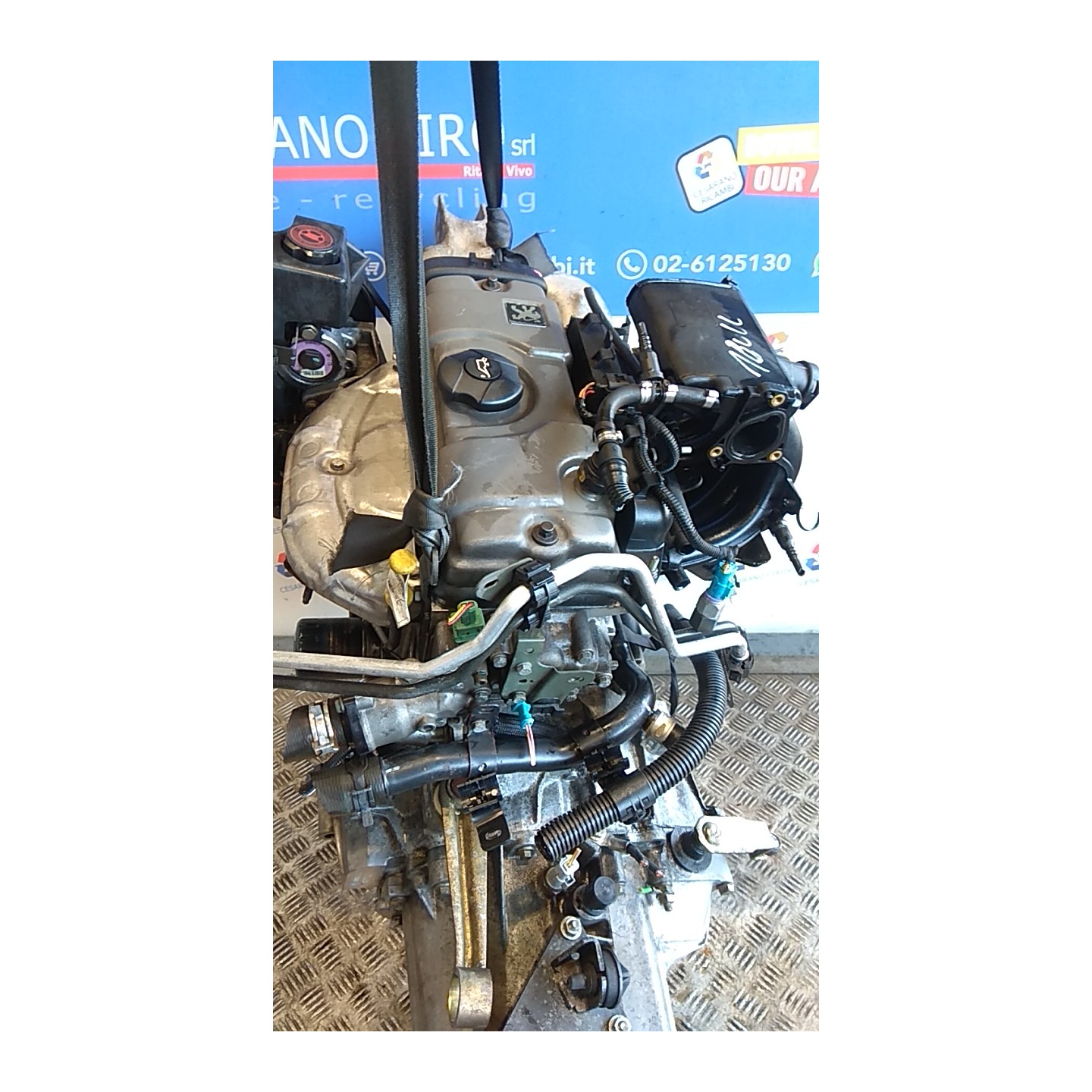 MOTORE SEMICOMPL. EURO 2 ROTAZ. 057 PEUGEOT 206 (09/98-06/09) HFZ 139GF