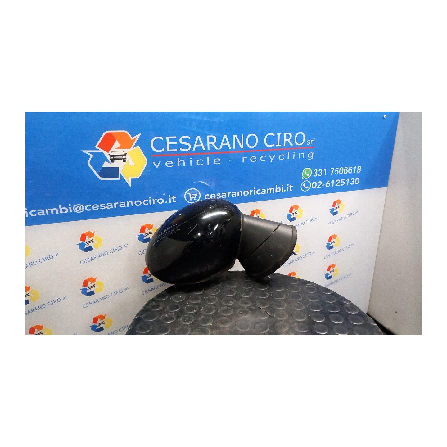 RETROVISORE EST. REGOLAZ. ELETTR. DX. 076 MINI MINI (R56) (08/06-08/10) N12B16A 51162755636