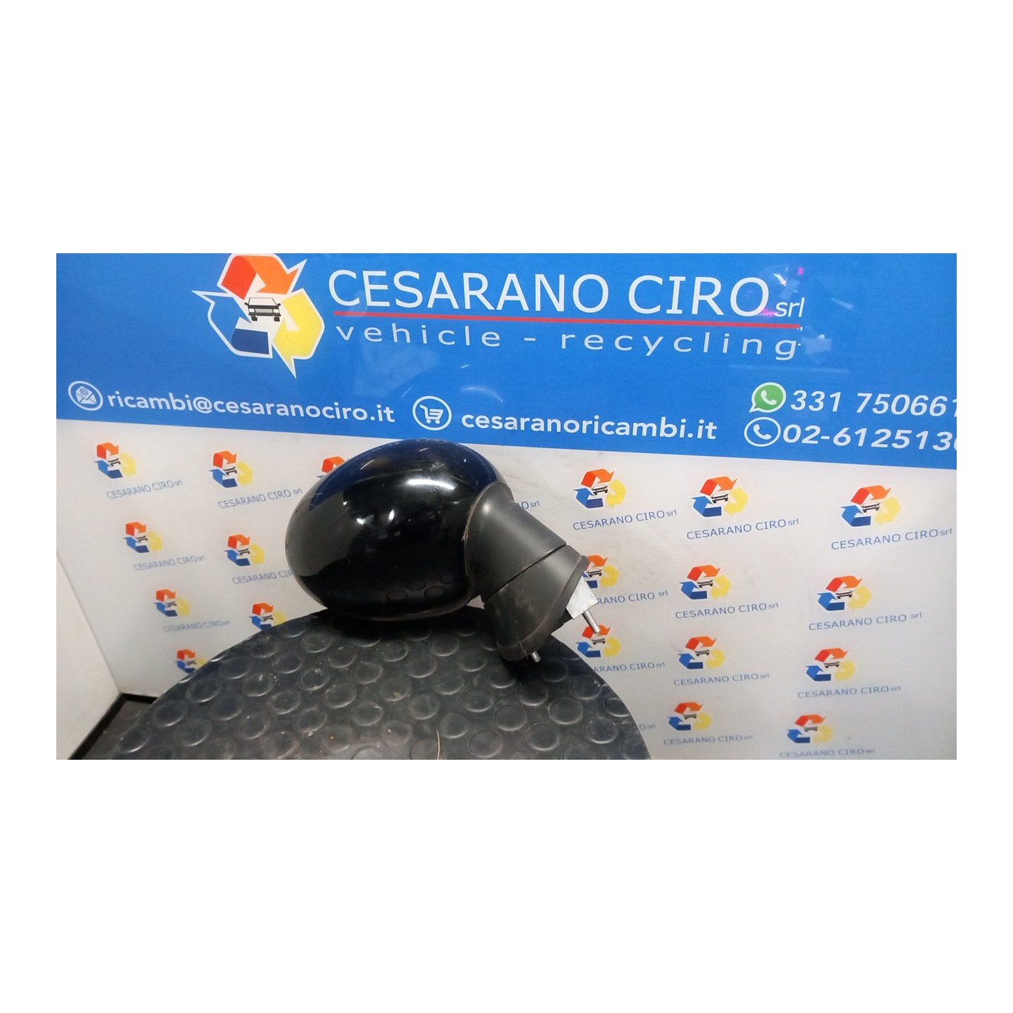 RETROVISORE EST. REGOLAZ. ELETTR. DX. 076 MINI MINI (R56) (08/06-08/10) N12B16A 51162755636
