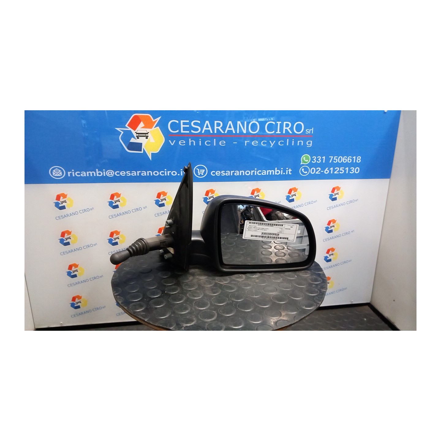 RETROVISORE EST. DX. 082 OPEL MERIVA (X03) (03/03-12/10) Z14XEP 13148951