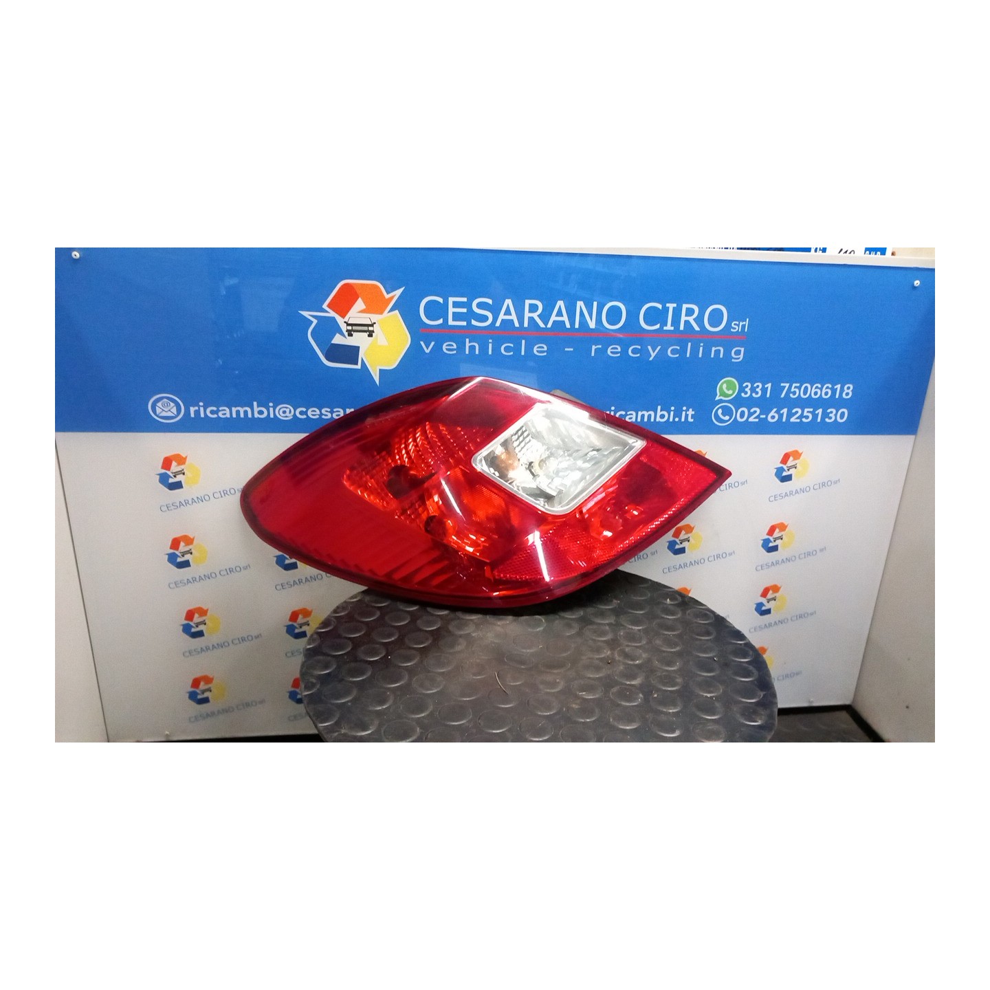FANALE POST. SX. 090 OPEL CORSA (S07) (07/06-02/11) A12XER 93190950