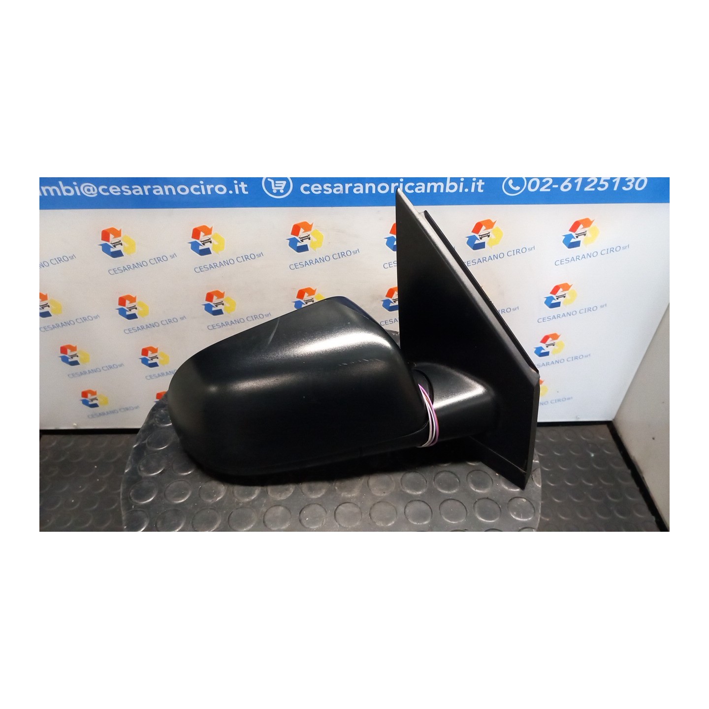 RETROVISORE EST. REGOLAZ. ELETTR. DX. 095 VOLKSWAGEN POLO (9N) (10/01-03/05) AZQ 6Q1857508G01C