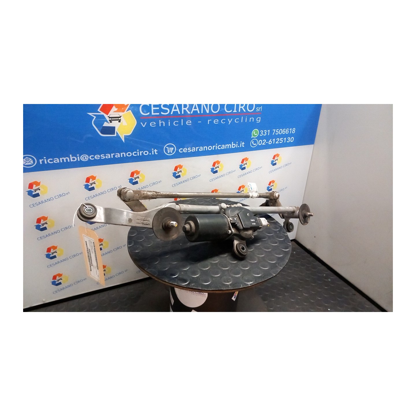 MOTORINO TERGIPARABREZZA 107 NISSAN NV200 (M20) (10/09-) HR16 28810BJ10A