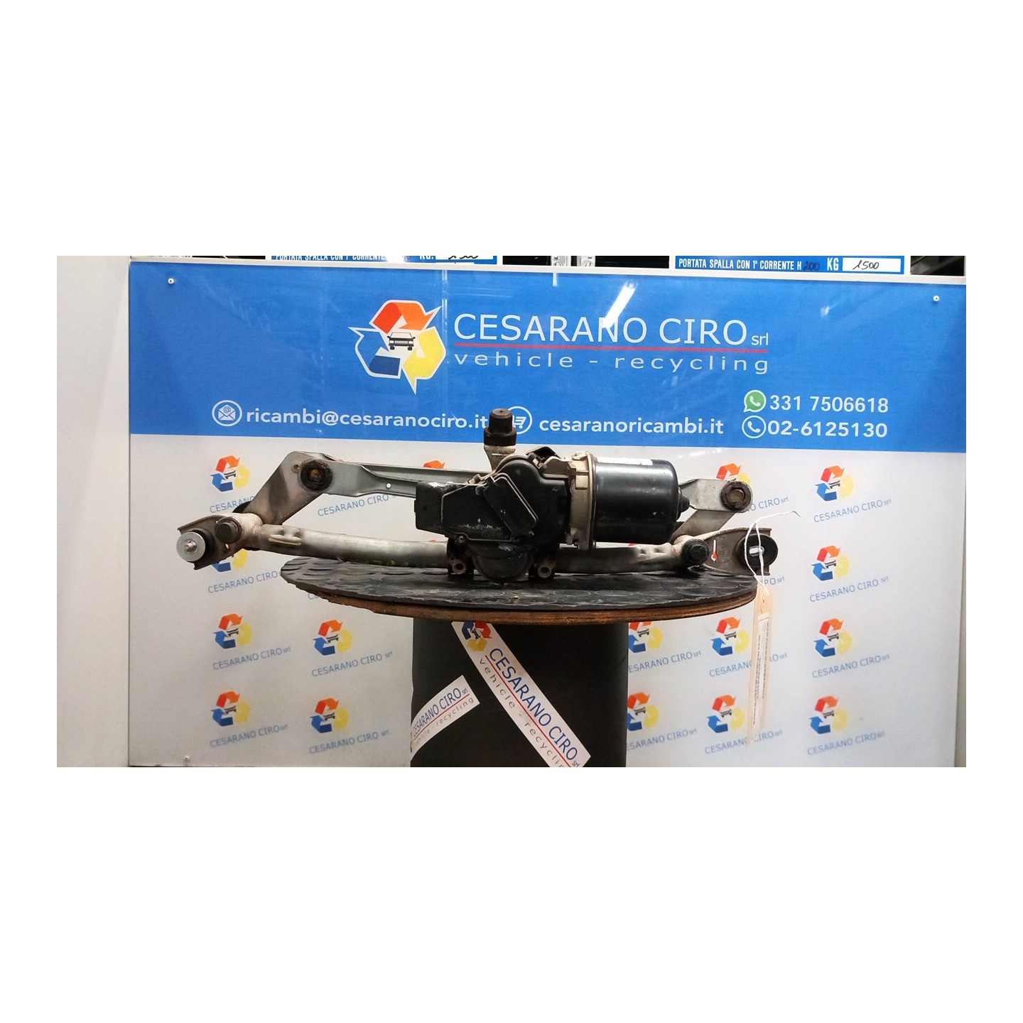 MECCANISMO TERGIPARABREZZA 032 CHEVROLET (DAEWOO) AVEO (T300) (05/11-) A12XER 95168355