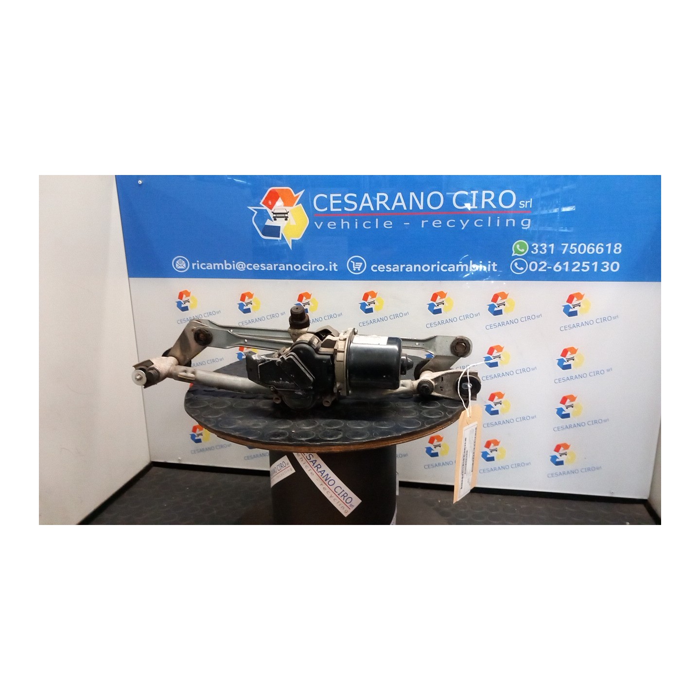 MECCANISMO TERGIPARABREZZA 032 CHEVROLET (DAEWOO) AVEO (T300) (05/11-) A12XER 95168355