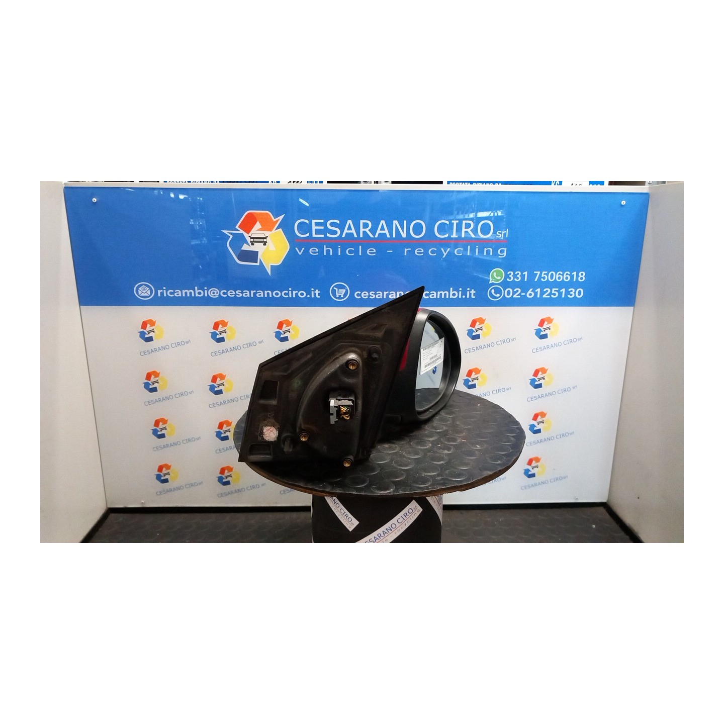 RETROVISORE EST. REGOLAZ. ELETTR. VERICE ABBINATA DX. 033 CHEVROLET (DAEWOO) AVEO (T300) (05/11-) A12XER 95930564