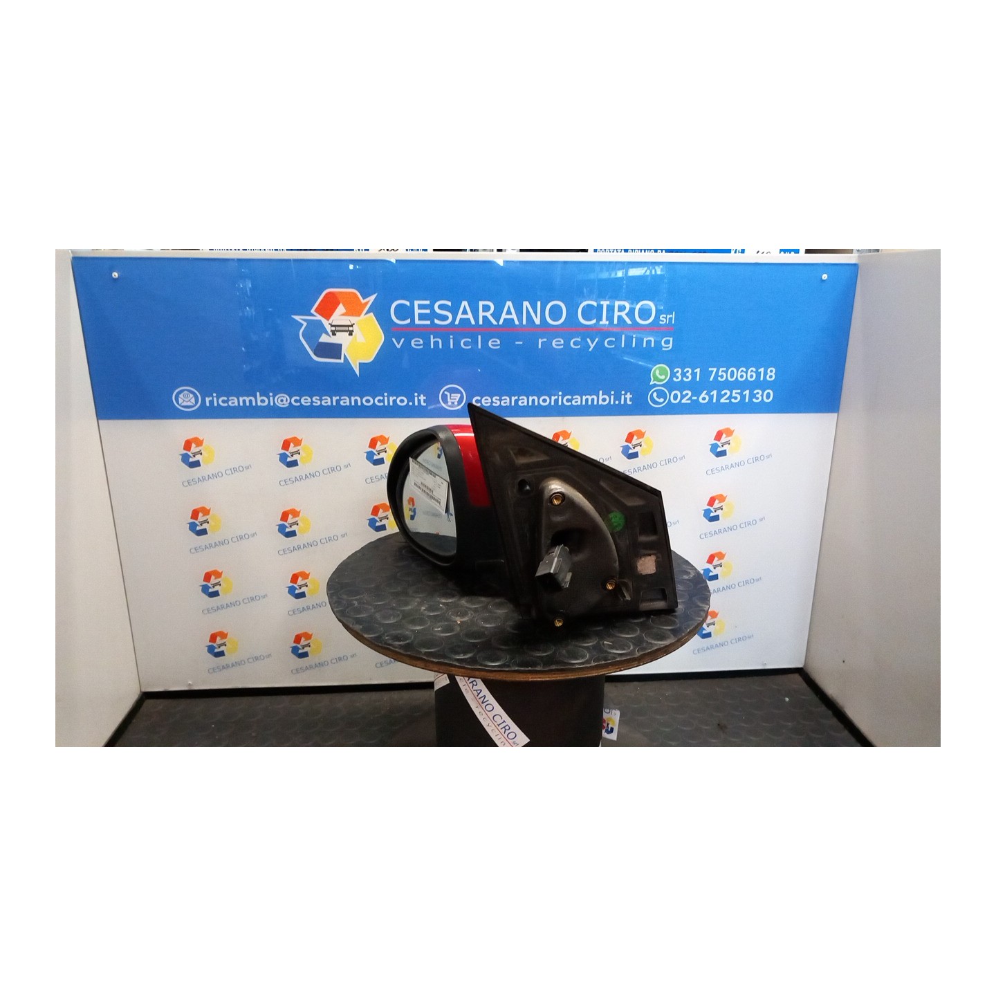 RETROVISORE EST. REGOLAZ. ELETTR. VERICE ABBINATA SX. 034 CHEVROLET (DAEWOO) AVEO (T300) (05/11-) A12XER 95930563