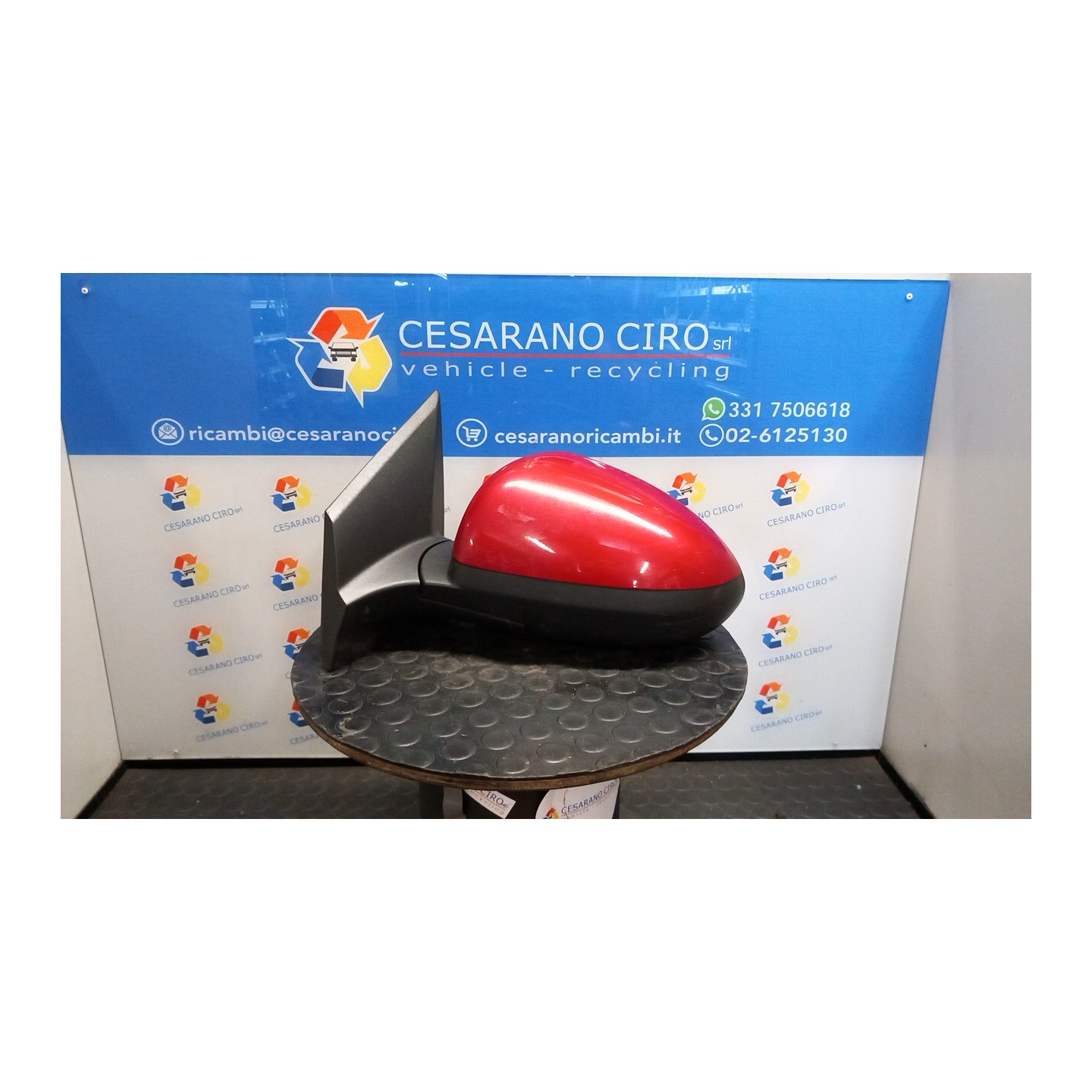 RETROVISORE EST. REGOLAZ. ELETTR. VERICE ABBINATA SX. 034 CHEVROLET (DAEWOO) AVEO (T300) (05/11-) A12XER 95930563