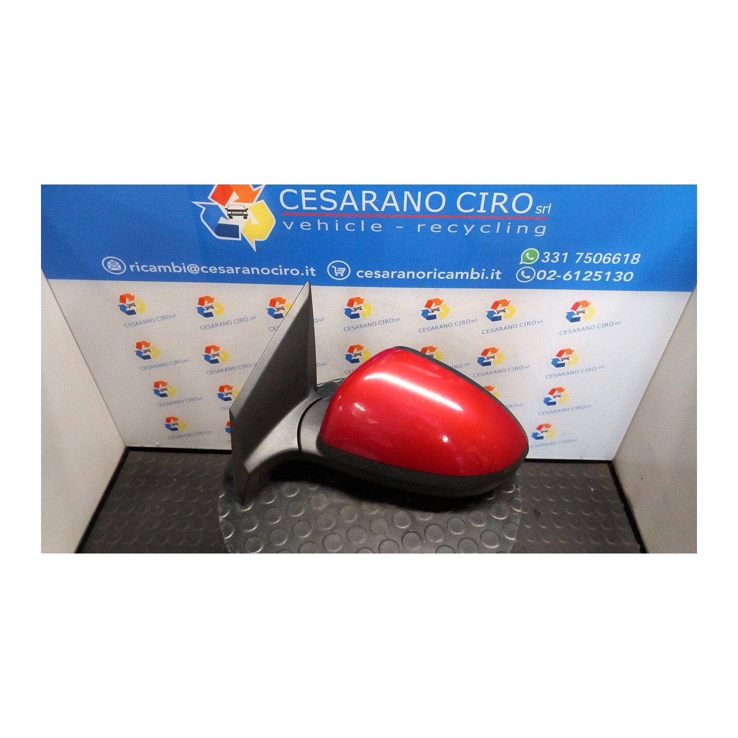 RETROVISORE EST. REGOLAZ. ELETTR. VERICE ABBINATA SX. 034 CHEVROLET (DAEWOO) AVEO (T300) (05/11-) A12XER 95930563